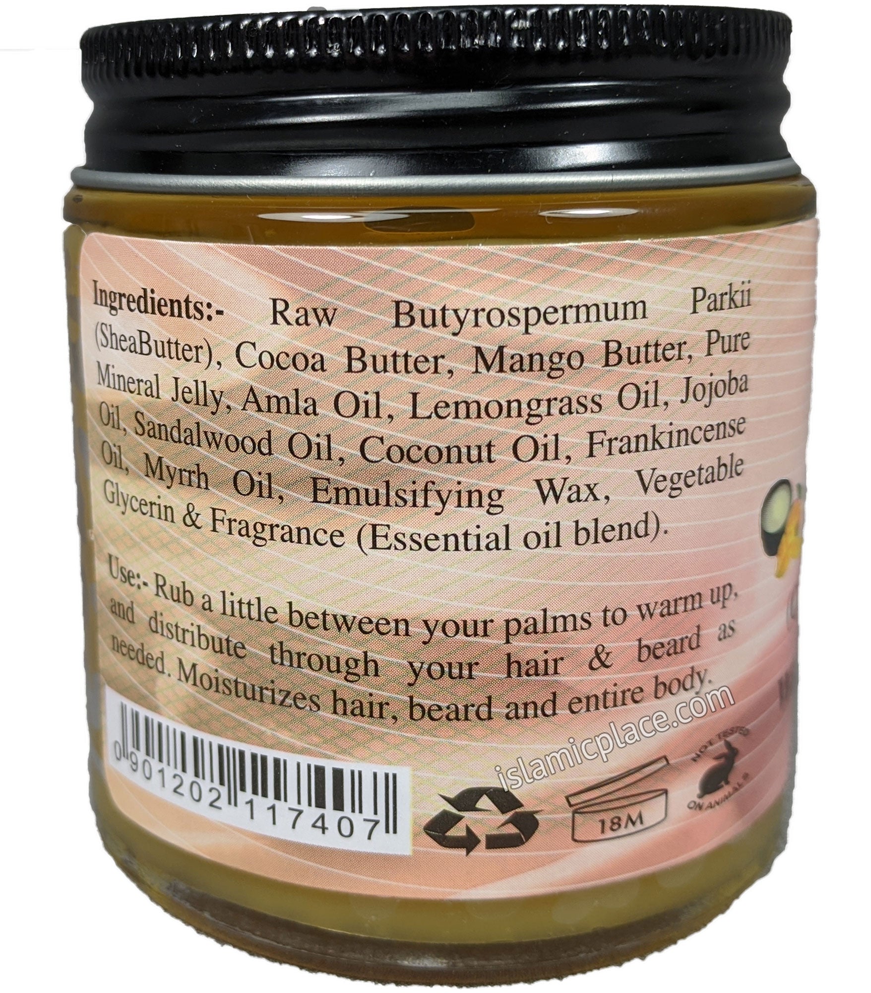 Multi Butter Hair Pomade (Cocoa, Shea & Mango Butter) with Jojoba & Amla Oil