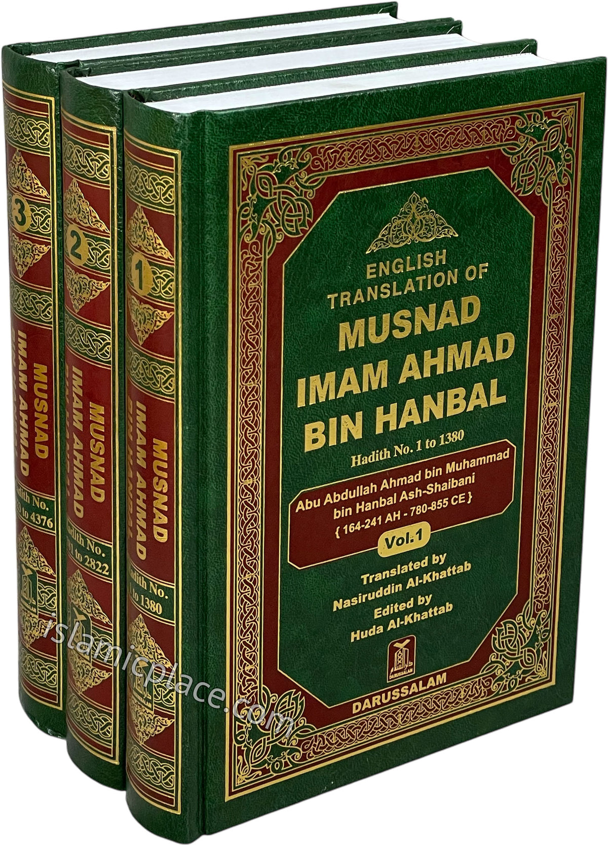 [3 vol set] Musnad Imam Ahmad Bin Hanbal (Arabic &amp; English)