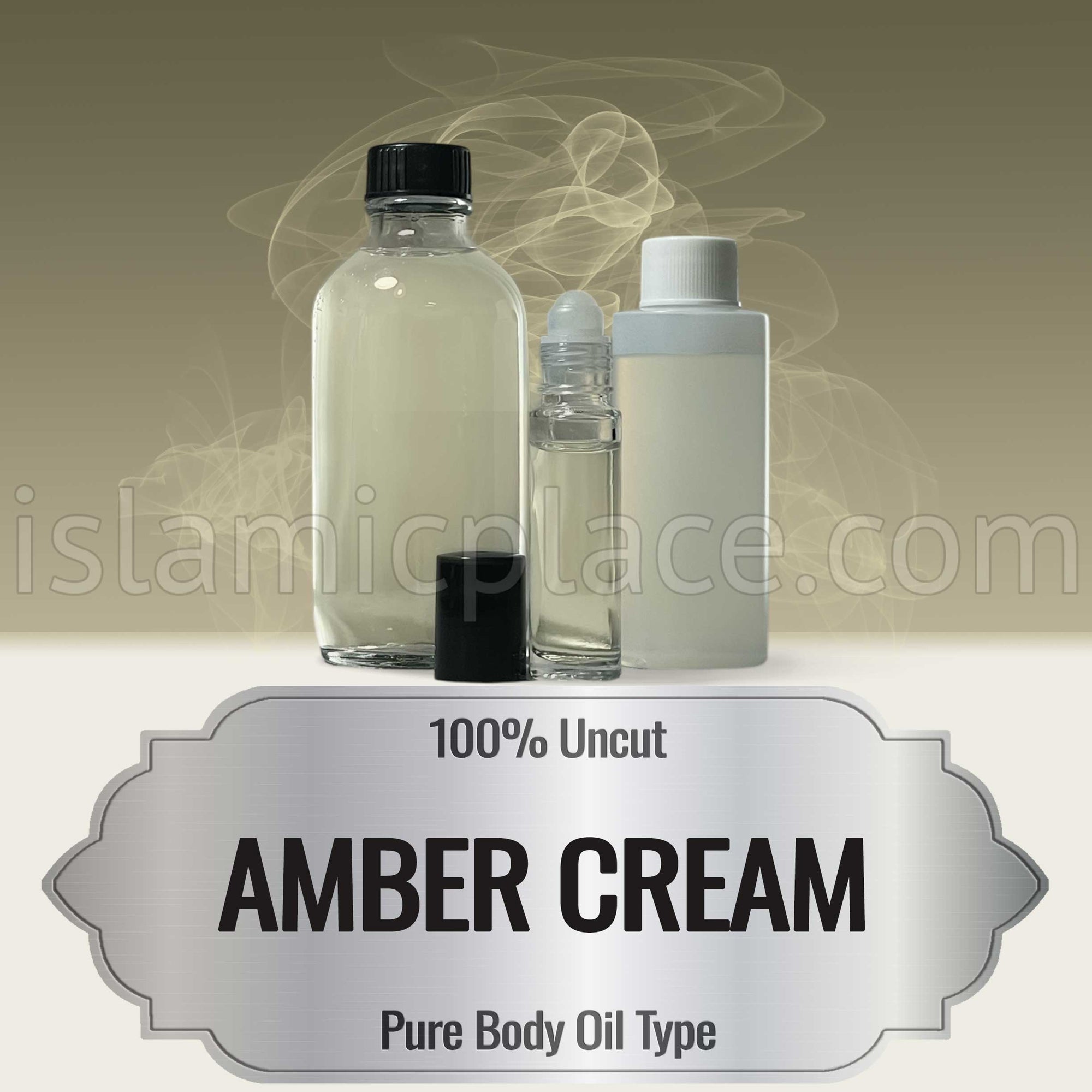 Amber Cream Body Oil Type