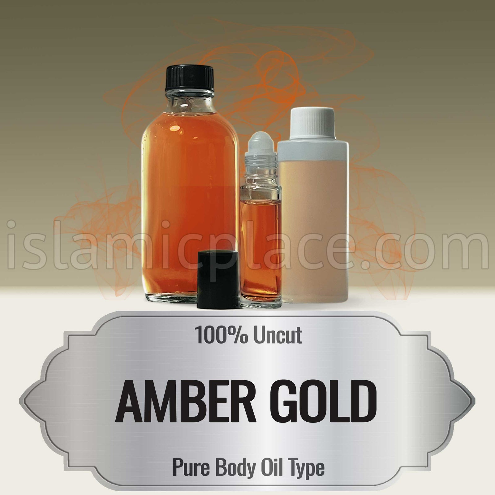 Amber Gold Body Oil Type