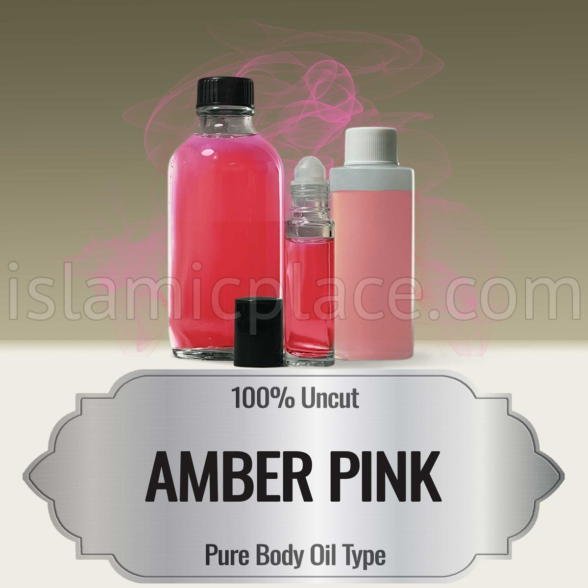 Amber Pink Body Oil Type