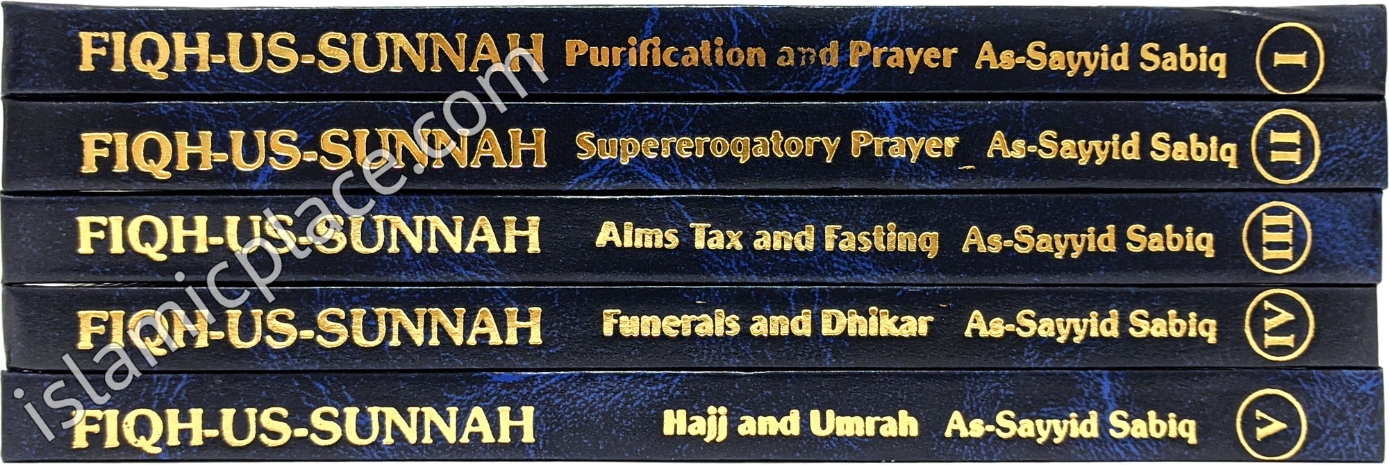 [5 vol set] Fiqh-us-Sunnah