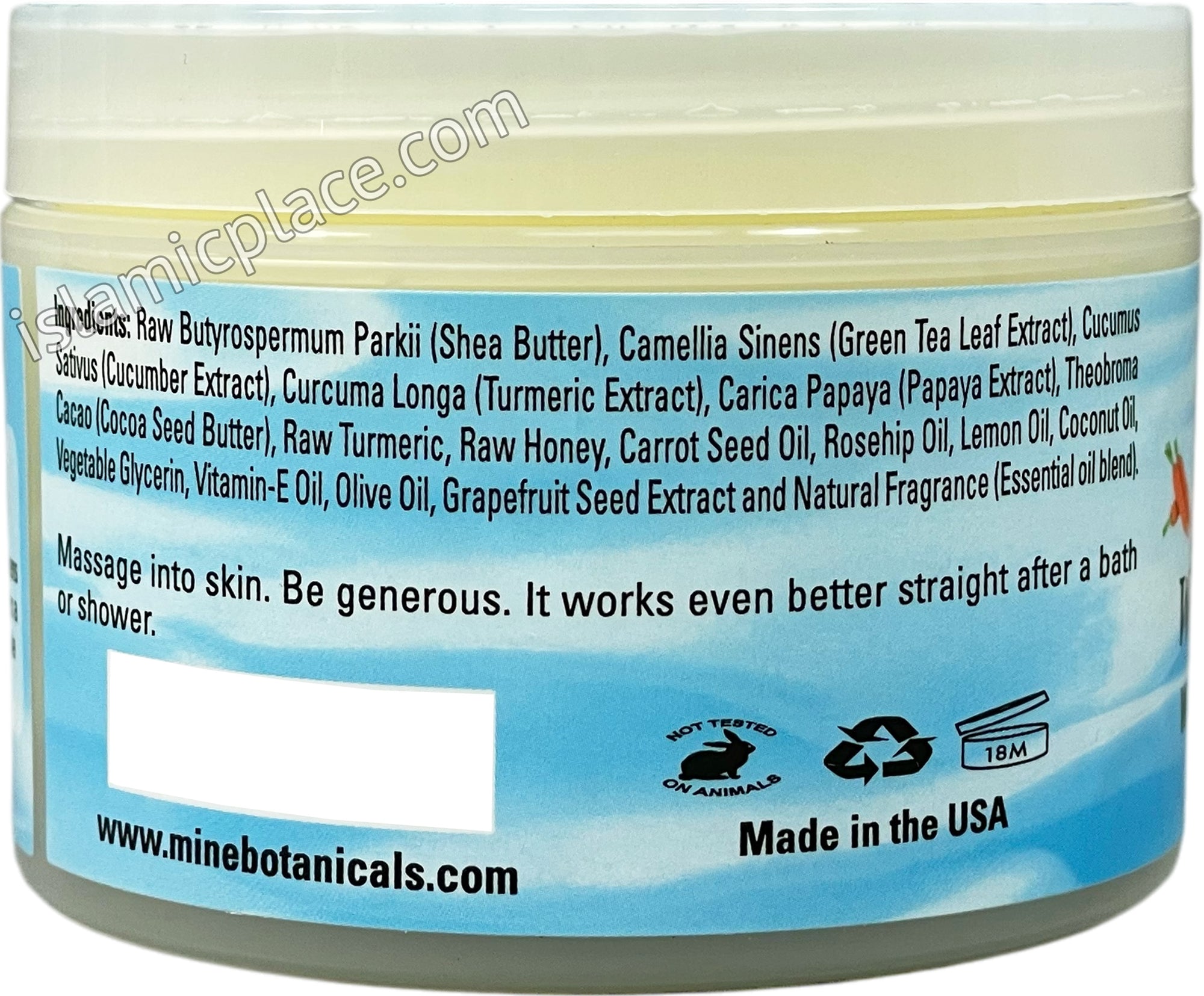 Skin Lightening Whipped Shea Butter