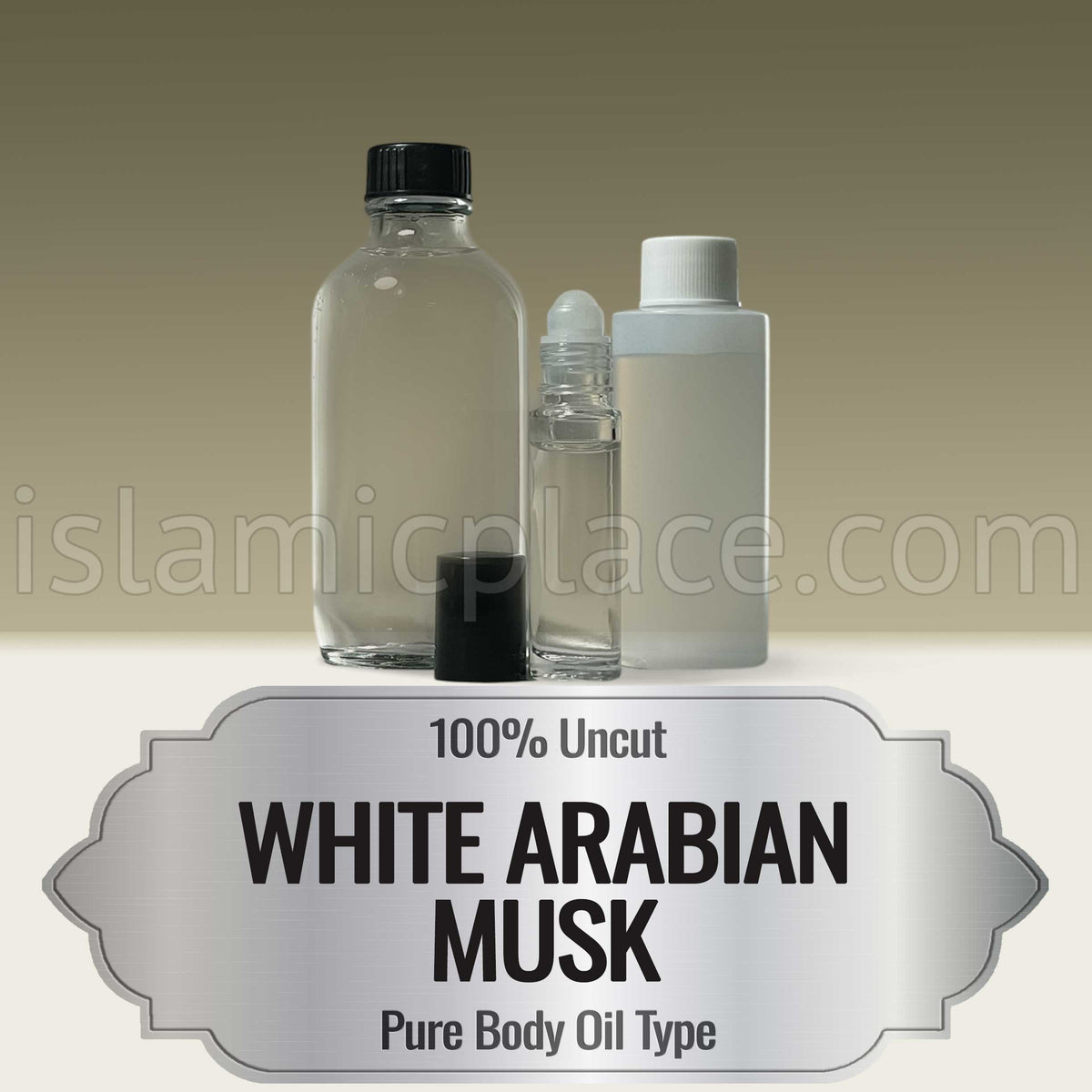 White Arabian Musk Body Oil Type