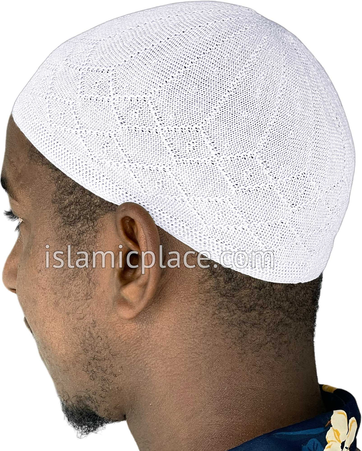 White - Soft Cotton Knitted Kufi