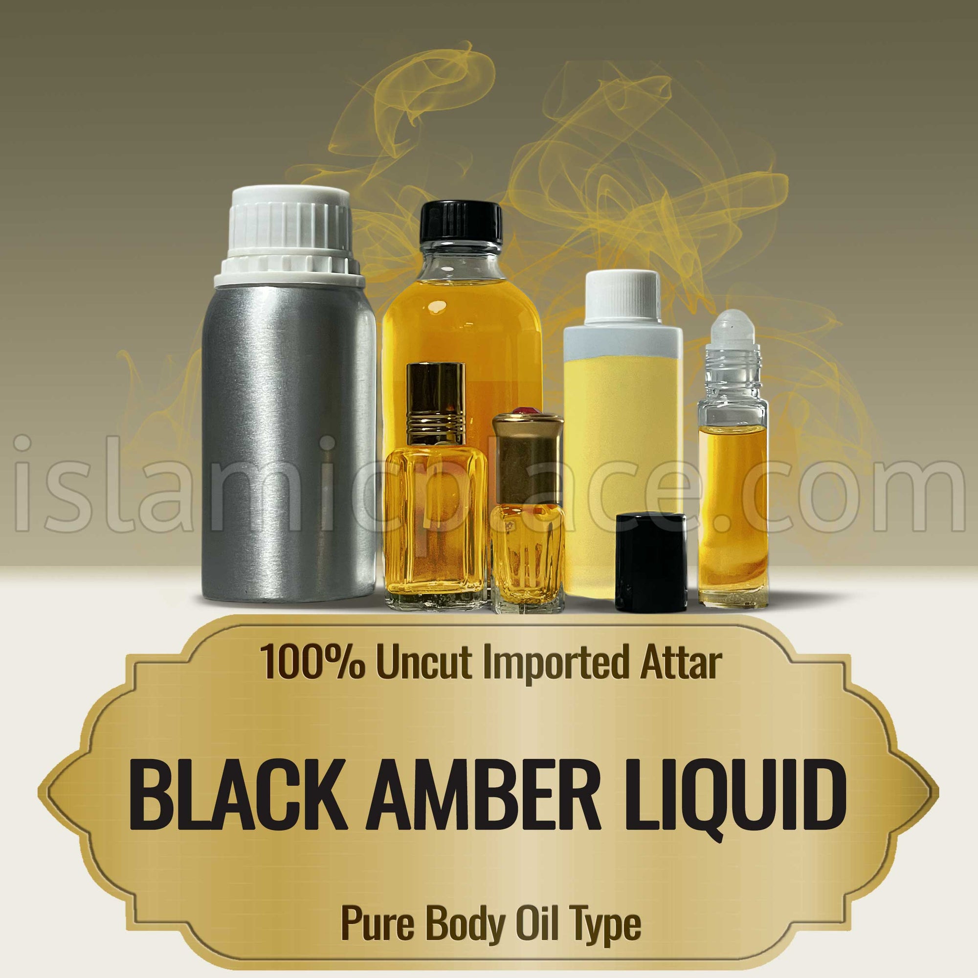 Black Amber Liquid - Attar