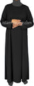 Black - Basics Plain Abaya by BintQ