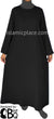 Black - Basics Plain Abaya by BintQ