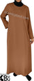 Hazelnut - Basics Plain Abaya by BintQ