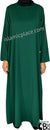 Hunter Green - Basics Plain Abaya by BintQ