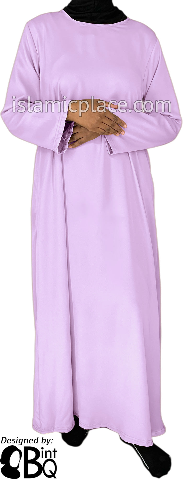 Lilac - Basics Plain Abaya by BintQ