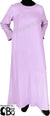 Lilac - Basics Plain Abaya by BintQ