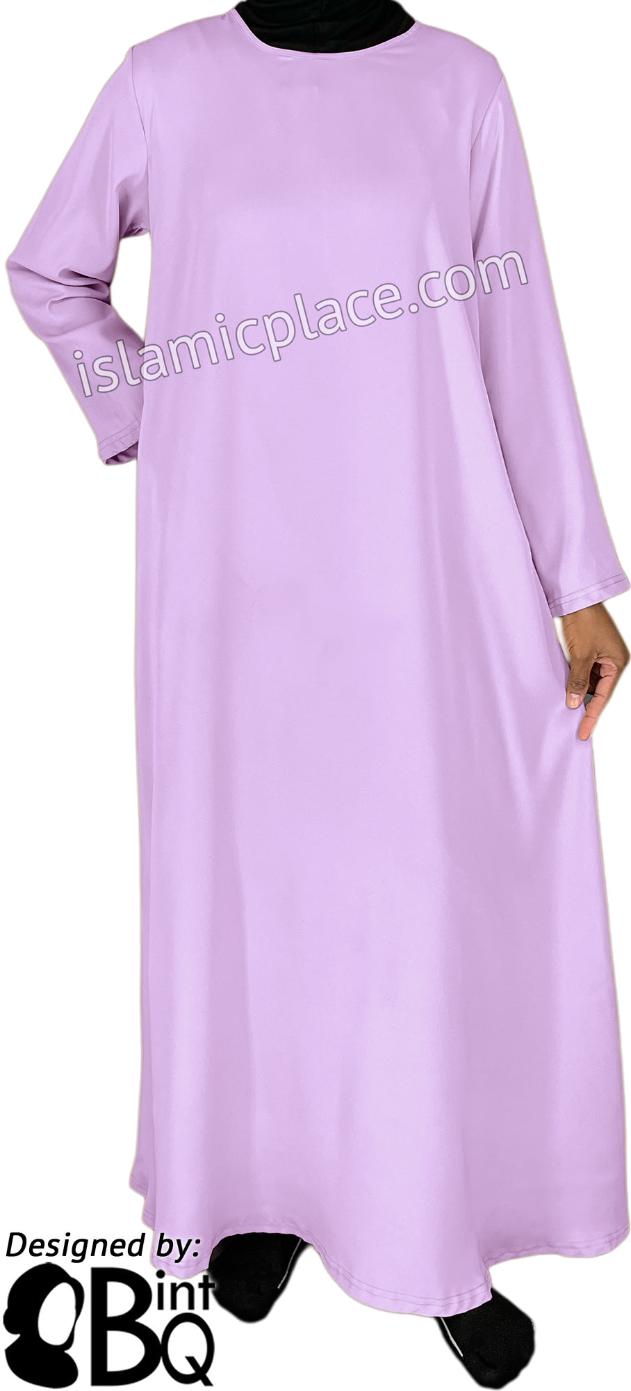 Lilac - Basics Plain Abaya by BintQ