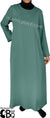 Seafoam Green - Basics Plain Abaya by BintQ