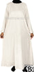 White Pearl - Basics Plain Abaya by BintQ