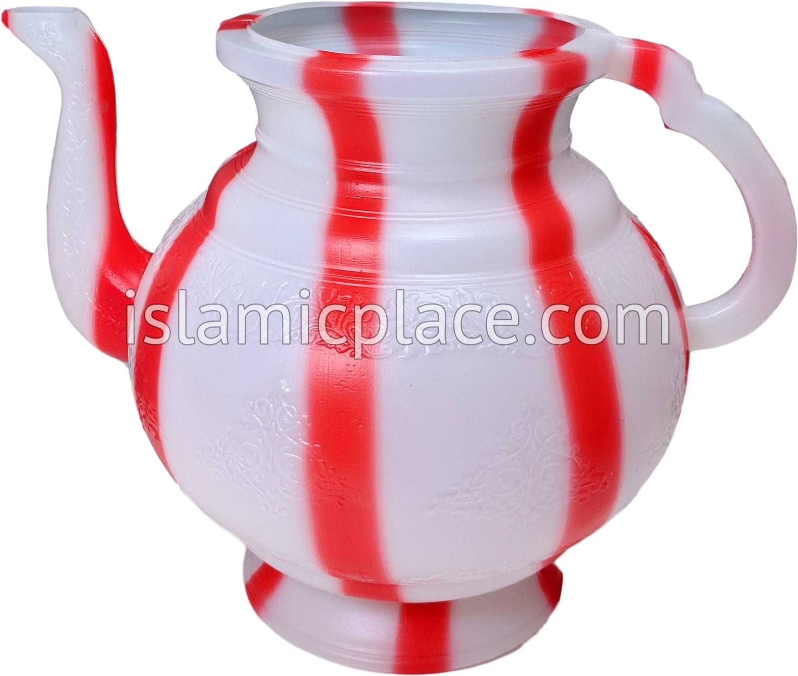 Red Candy Stripe - Istinja Wudu Utensil (Lota)