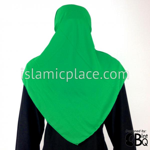 Emerald Green - Georgette 45" Square Khimar