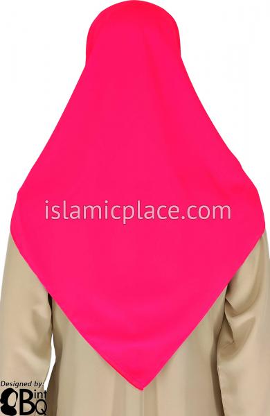 Ultra Pink - Georgette 45" Square Khimar