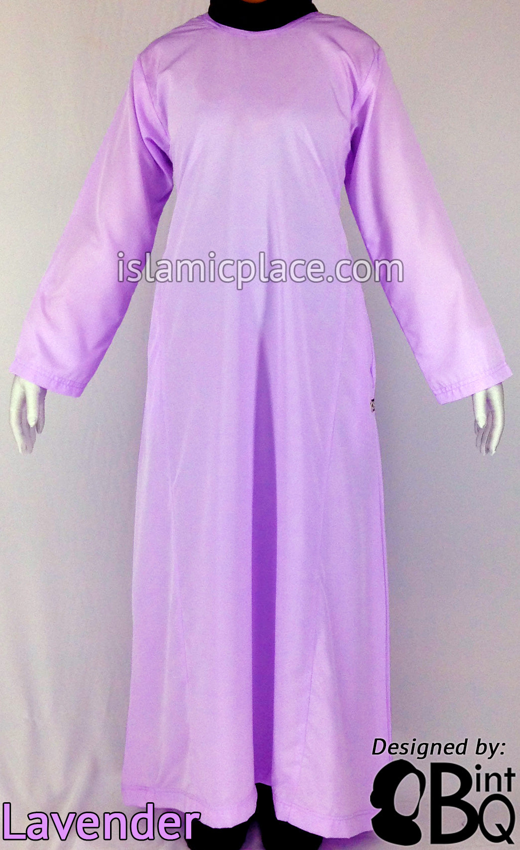 Lavender - Basics Plain Abaya by BintQ