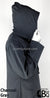 Charcoal Gray - Sakina Sporty Hooded Abaya by BintQ - BQ193