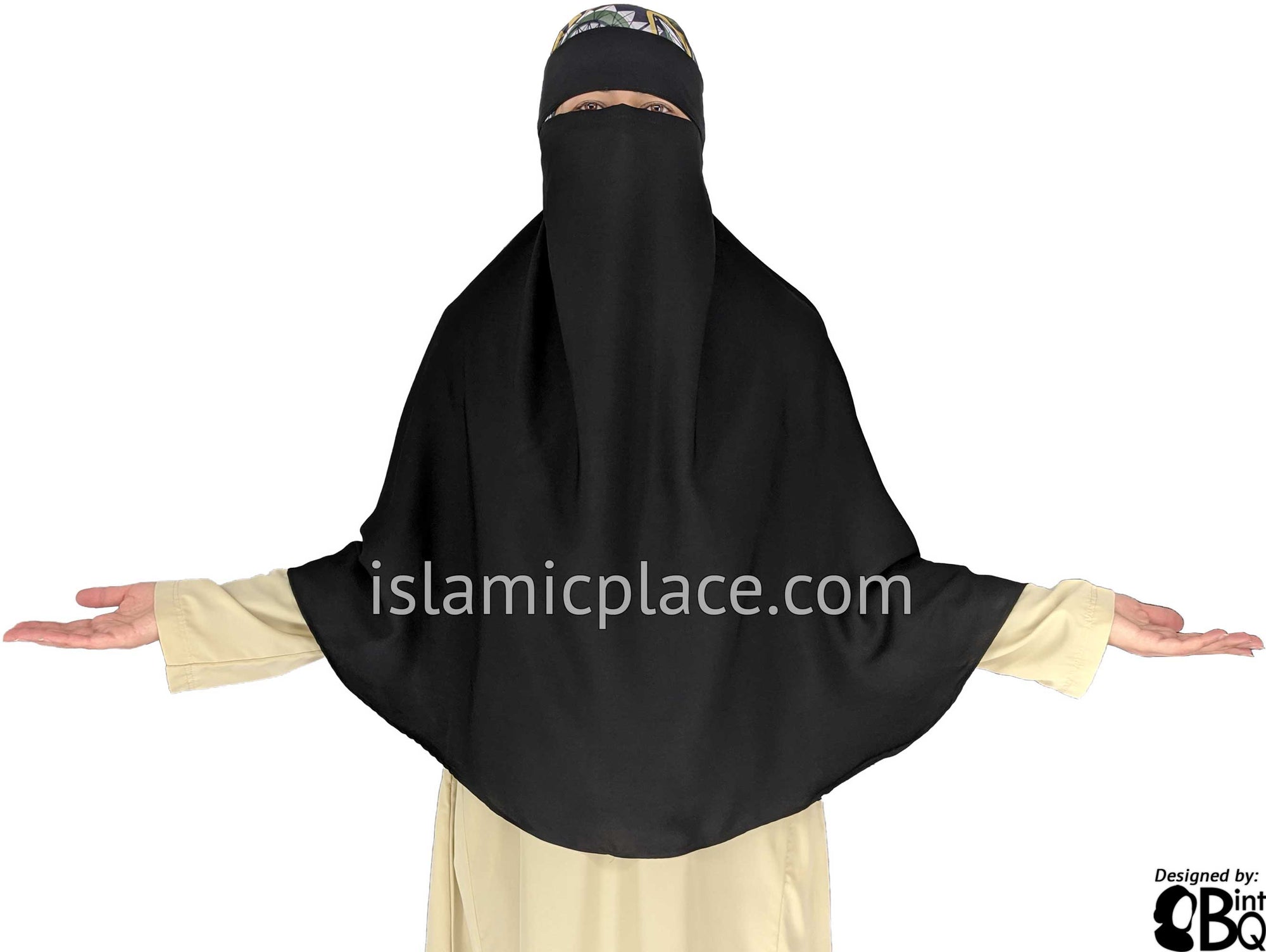 Black - Aisha Full Cover Niqab