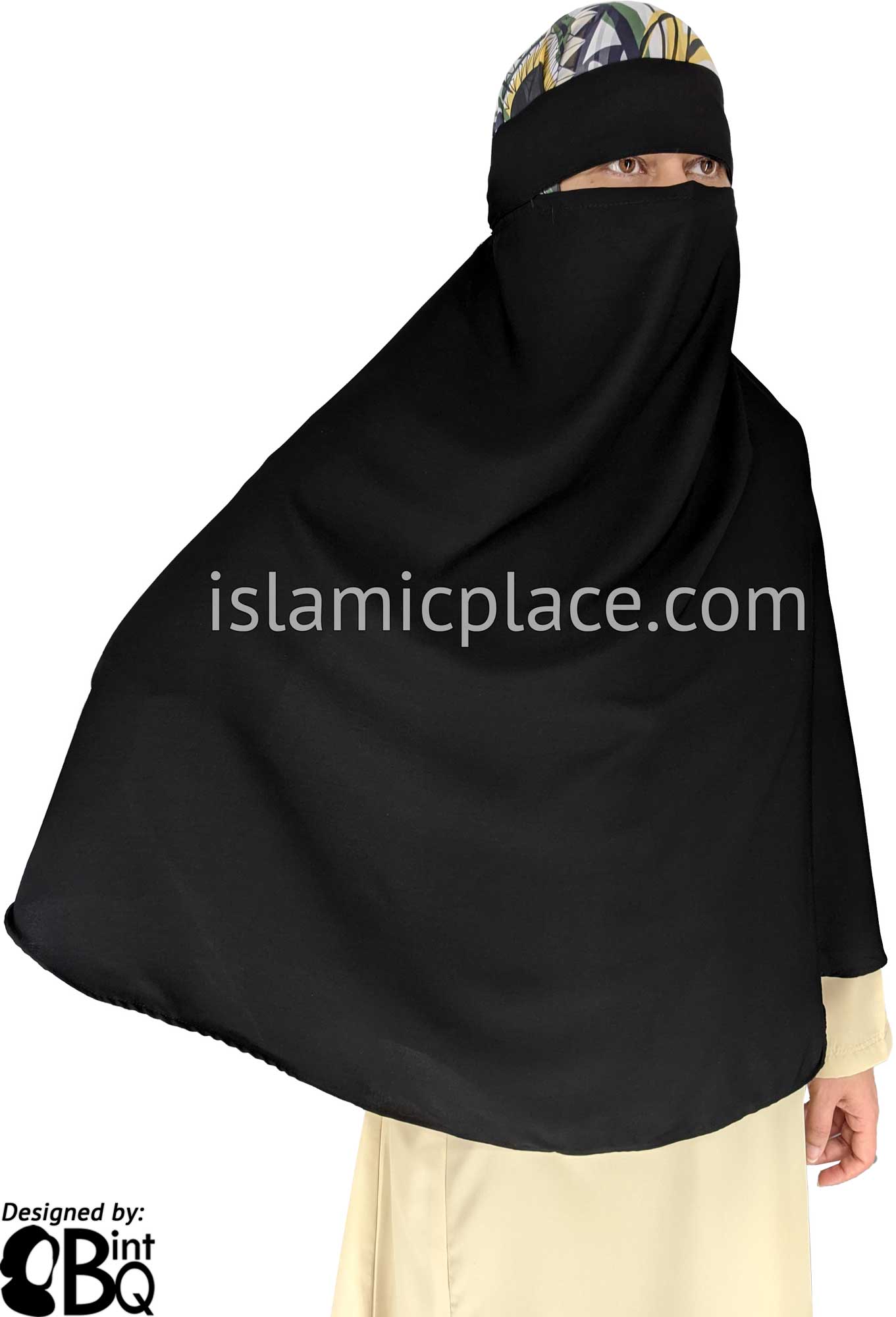 Black - Aisha Full Cover Niqab