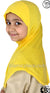 Banana Yellow - Plain Girl size (1-piece) Hijab Al-Amira