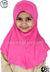 Bubble Gum Pink - Plain Girl size (1-piece) Hijab Al-Amira