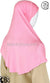 Pink - Plain Teen to Adult (Large) Hijab Al-Amira (1-piece style)