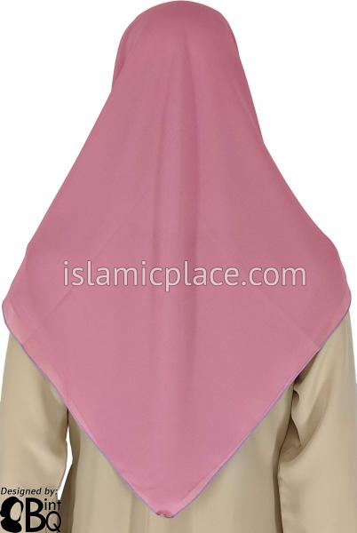 Opera Mauve - Georgette 45" Square Khimar