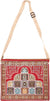 Red - Tile Mihrab Design Prayer Rug with Matching Zipper Carrying Bag