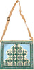 Turquoise - Moroccan Mihrab Design Prayer Rug with Matching Zipper Carrying Bag