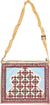 Red - Moroccan Mihrab Design Prayer Rug with Matching Zipper Carrying Bag