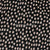 Black with Tan Square Confetti - 45" Square Printed Khimar