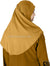 Gold - Luxurious Lycra Hijab Al-Amira - Teen to Adult (Large) 1-piece style