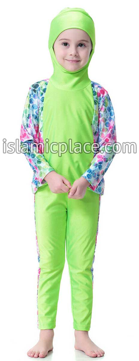 Aquatic Style Child Size Burkini 2 piece Swimwear - FINAL SALE