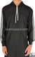 Black - Adil Men Hoodie Thob by Ibn Ameen - IA14