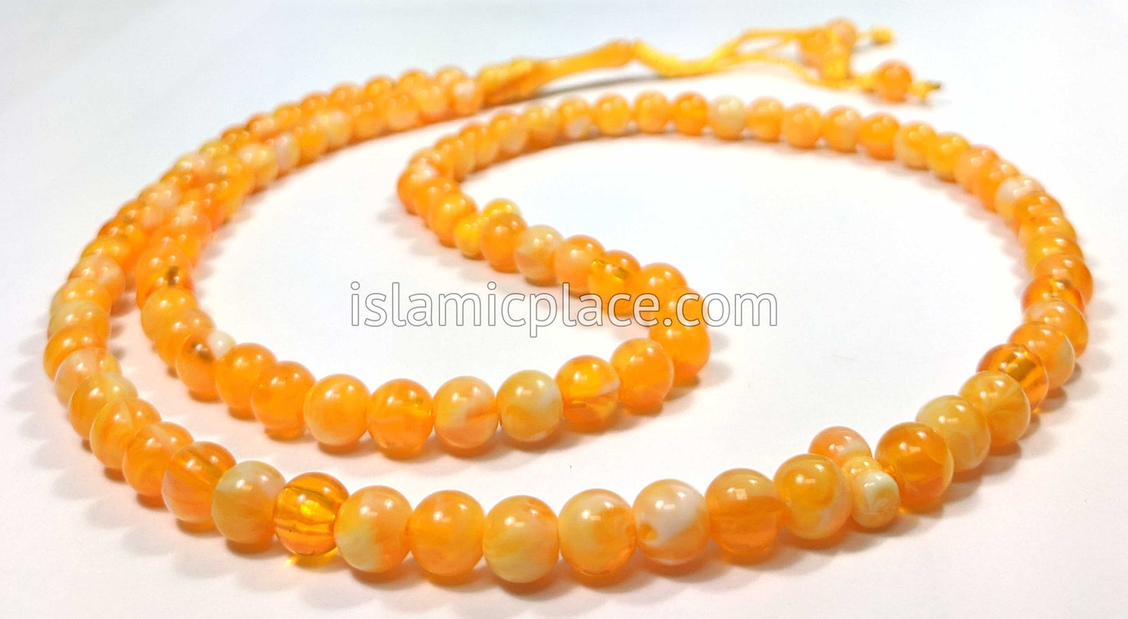 Amber Gold - Khalil Tasbih Prayer Beads