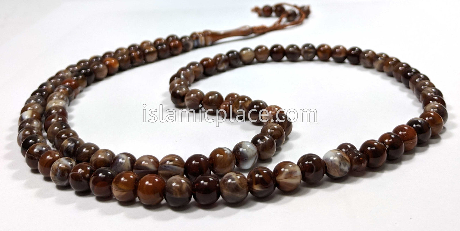 Seashell Brown - Khalil Tasbih Prayer Beads