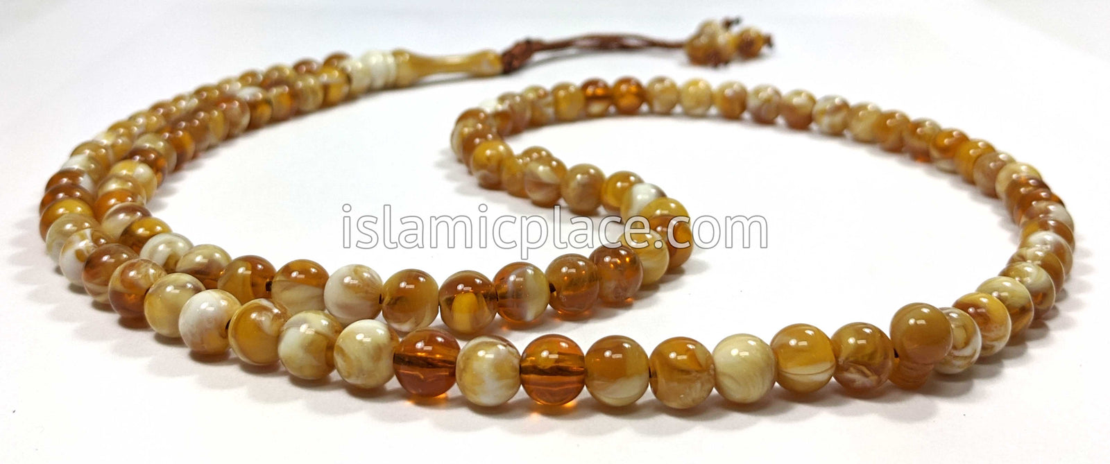 Caramel - Khalil Tasbih Prayer Beads