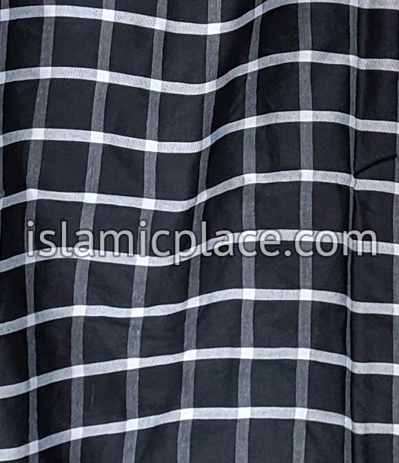 Black & White - Square Design Men Lungi Izar