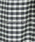 Black & White with Green Lines - Plaid Design Men Lungi Izar