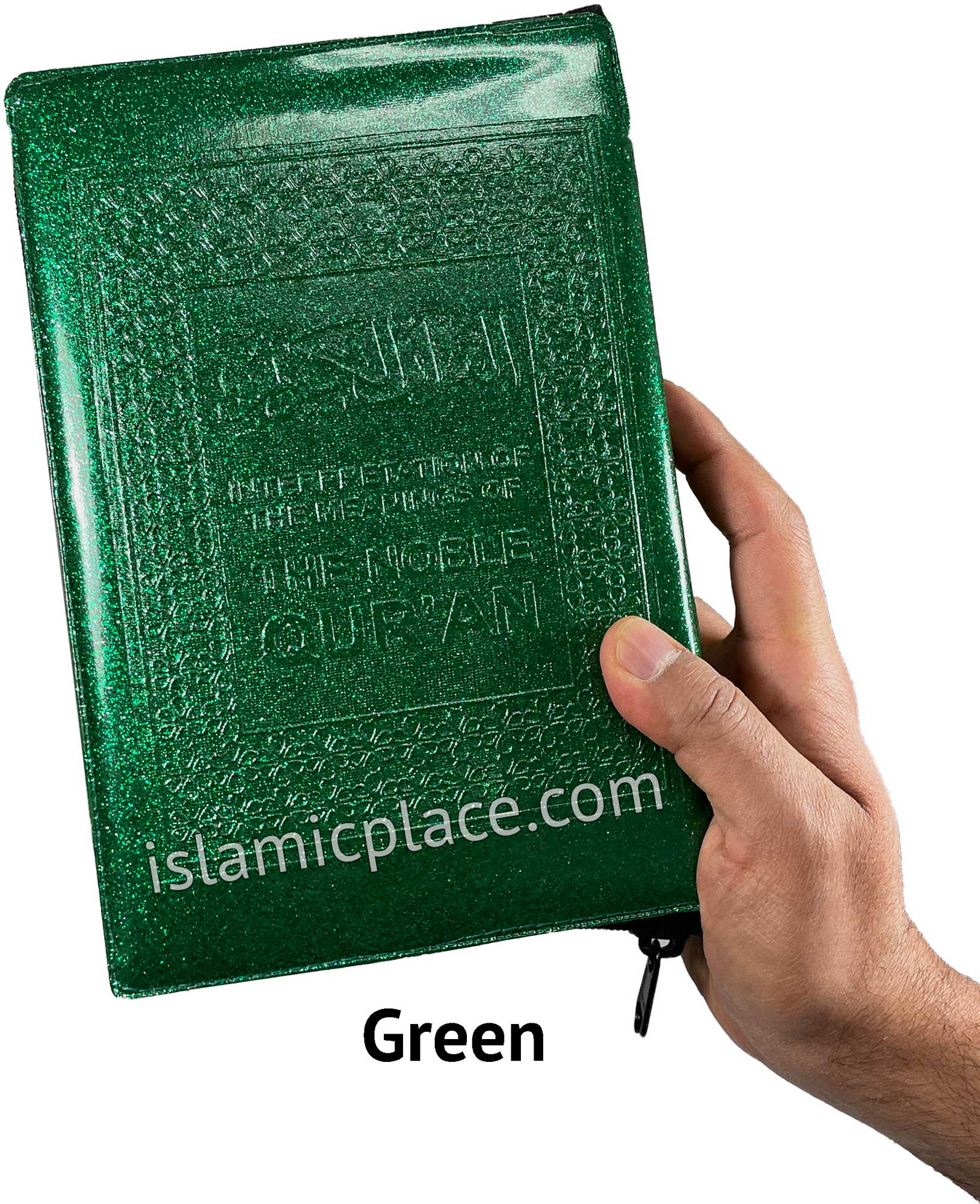 The Noble Quran (Large size in zipper case) Arabic & English