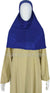 Cobalt Blue - Festive Hijab Al-Amira Teen to Adult (Large) - Design 6