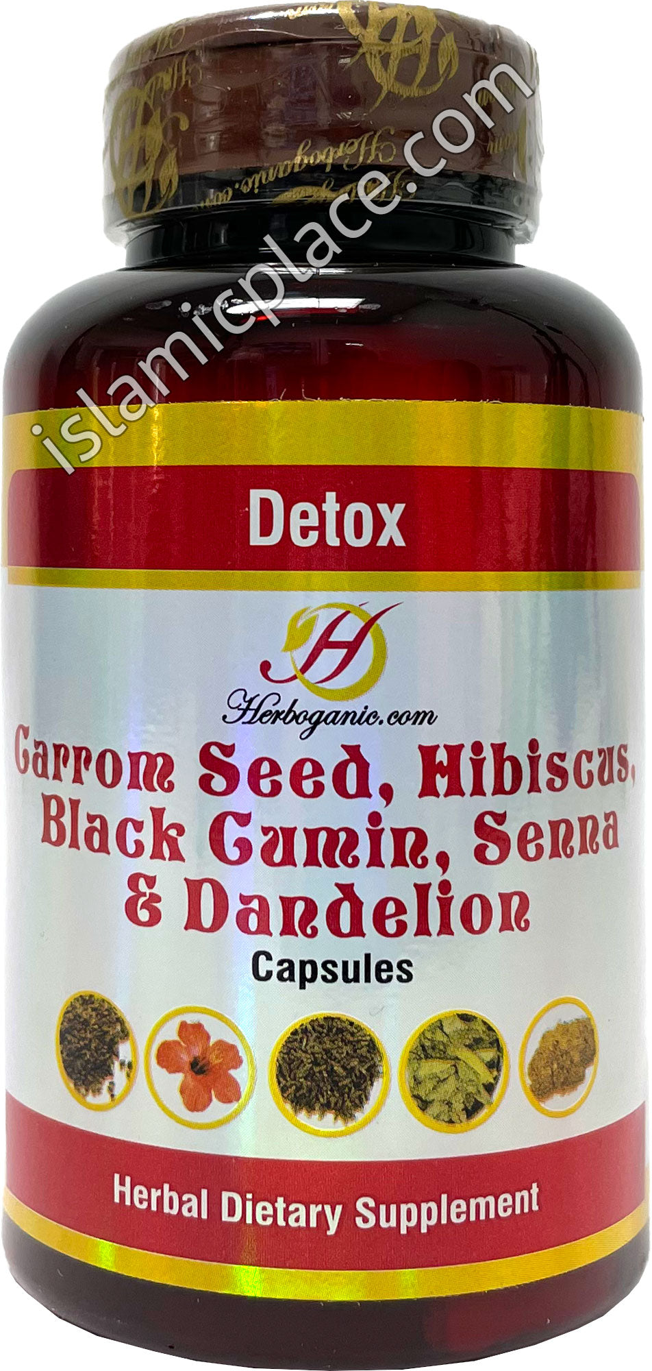 Detox - Carrom Seed, Hibiscus, Black Cumin, Senna &amp; Dandelion Capsules