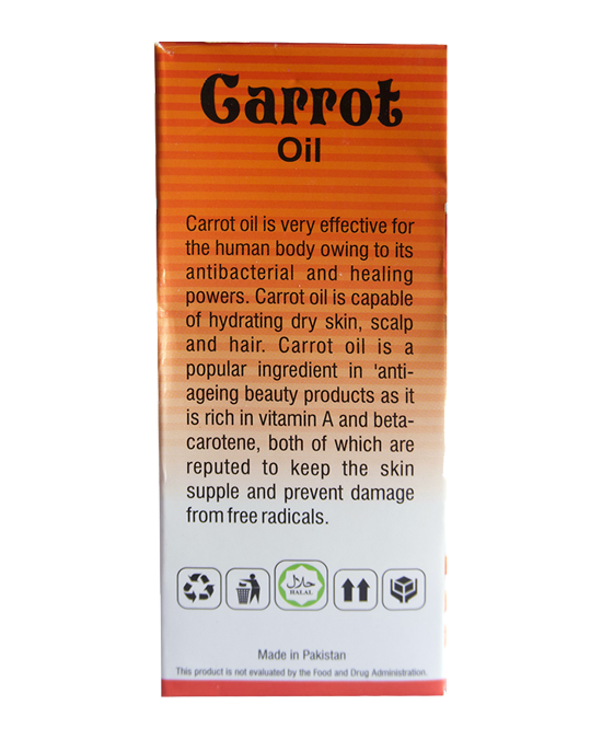 Carrot Oil 2 oz - Natural