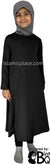 Black - Girl’s Salima Simply Elegant Basic Abaya by BintQ