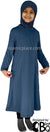 Denim Blue - Girl’s Salima Simply Elegant Basic Abaya by BintQ