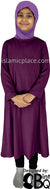 Mulberry - Girl’s Salima Simply Elegant Basic Abaya by BintQ