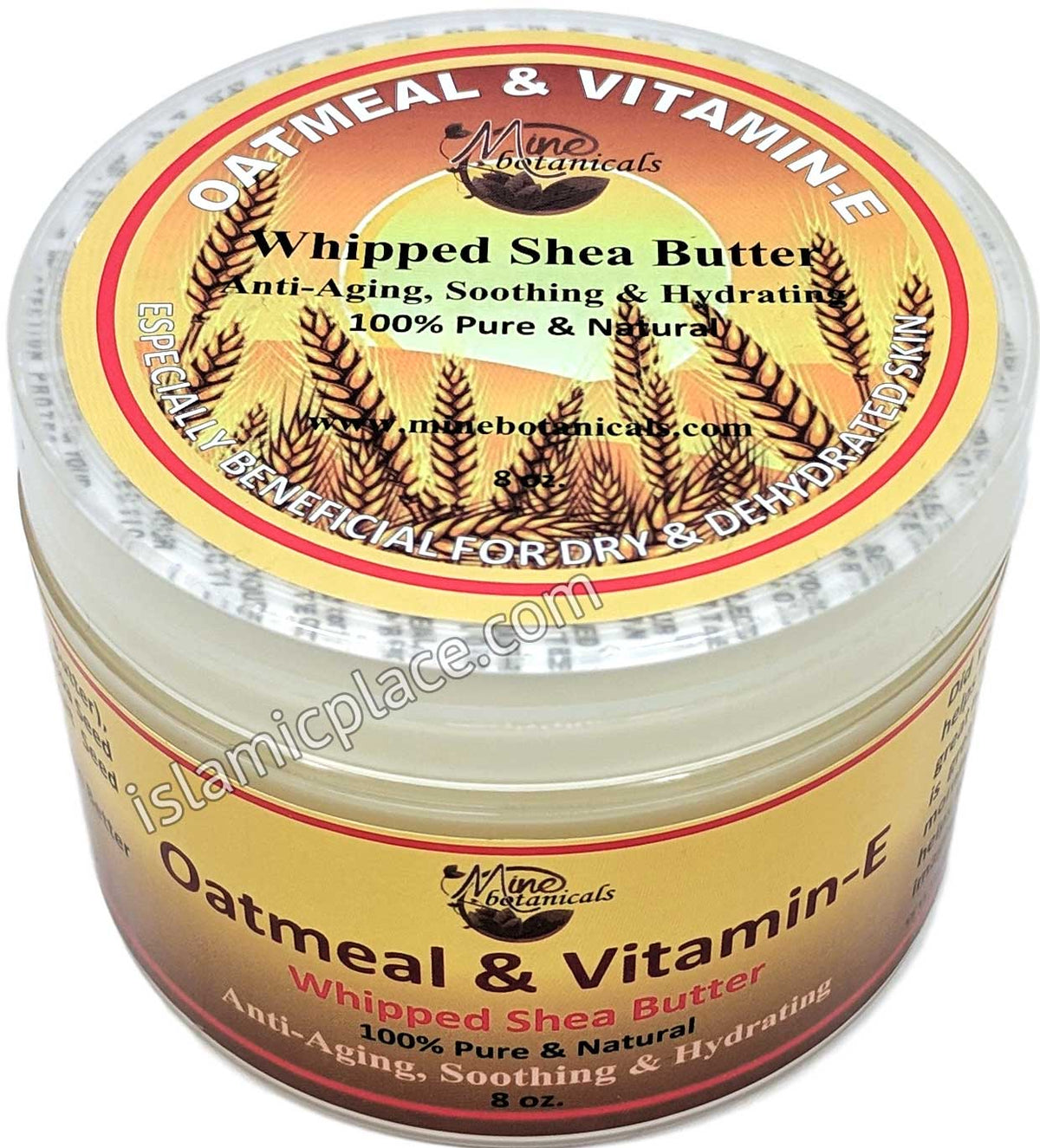 Oatmeal &amp; Vitamin-E Whipped Shea Butter